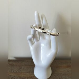 IBB Italian 925 Sterling Silver Bangle Cuff Bracelet Women's